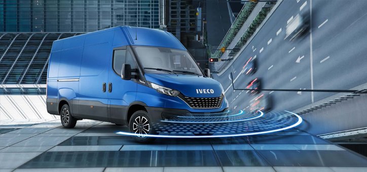 IVECO Daily Kastenwagen mit erweiterter Konnektivität und Services